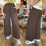 4-7164 Brown Candace Crop Pants