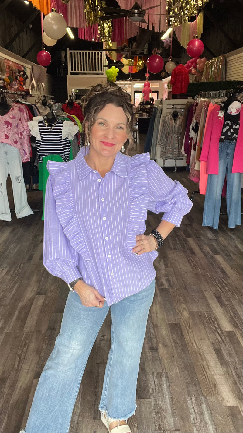 3-11087 Lavender Ashley Top