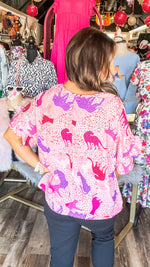 3-7109 Pink Leopard Alex Top