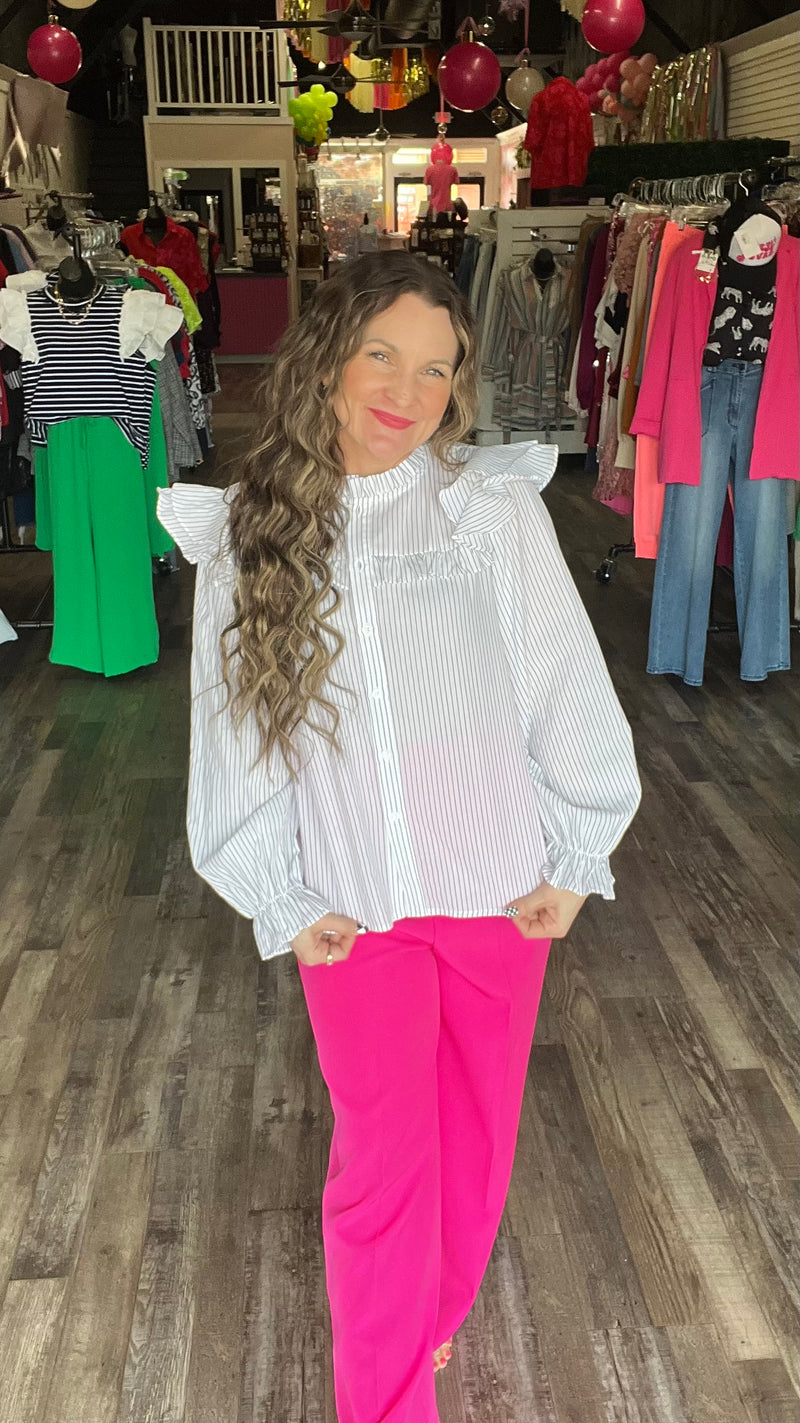 3-11091 Gray Tammy Top