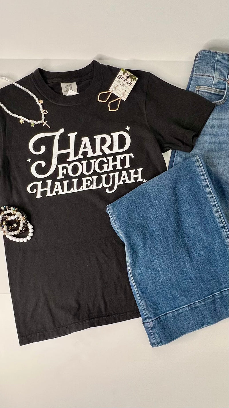 3-6474 Hard Fought Hallelujah Tee