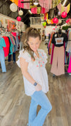 5-8668 Champagne Lainey Top