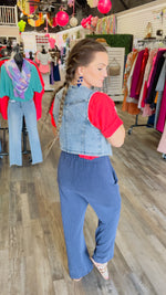 3-9150 Acid Wash Demin Andy Vest