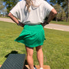 3-1328 Kelly Green Tori Tennis Skirt