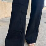5541-11 Black Twisted Risen Jeans