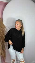 11-21837 Black Janie Top