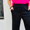 7123P-8 Black Carlie Plus Pants