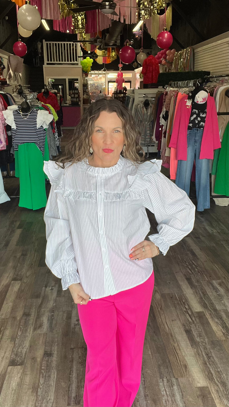 3-11091 Gray Tammy Top