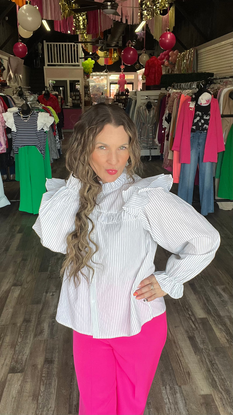 3-11091 Gray Tammy Top