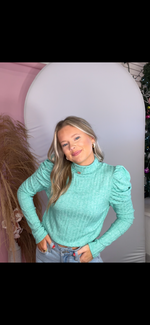 10-2273 TURQUOISE Ava Top