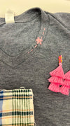 2-Quilted Cross Tee