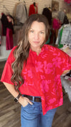 3-20788 Red Rachel Top