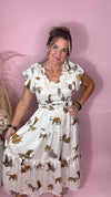 10-8345 Champagne Pamela Dress