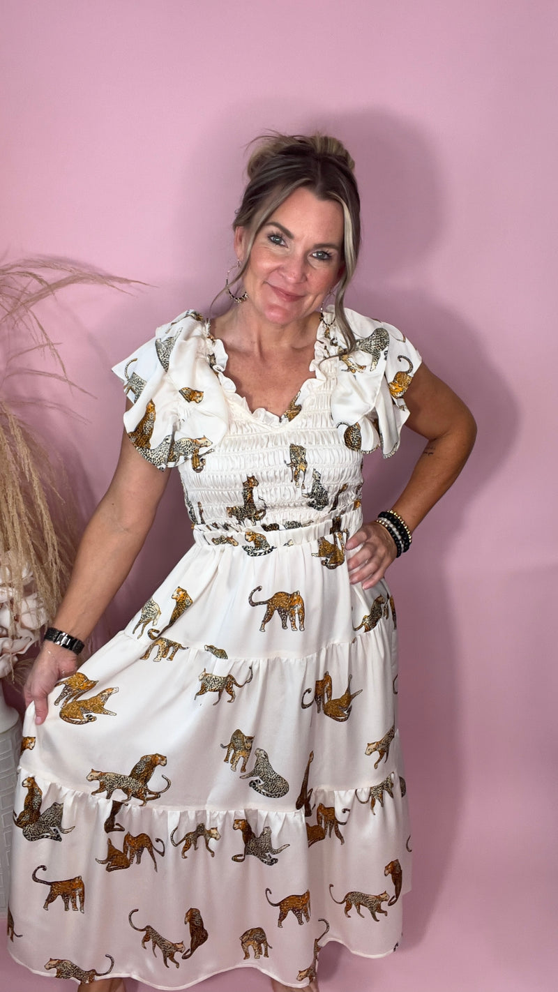 10-8345 Champagne Pamela Dress