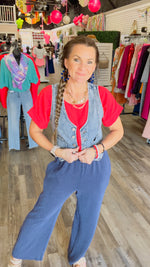 3-9150 Acid Wash Demin Andy Vest