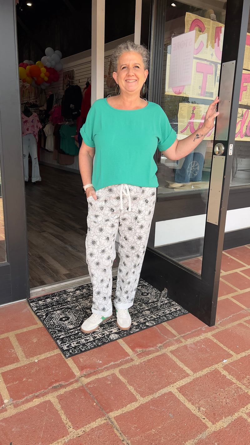 3-10870 Marsha Cropped Pants