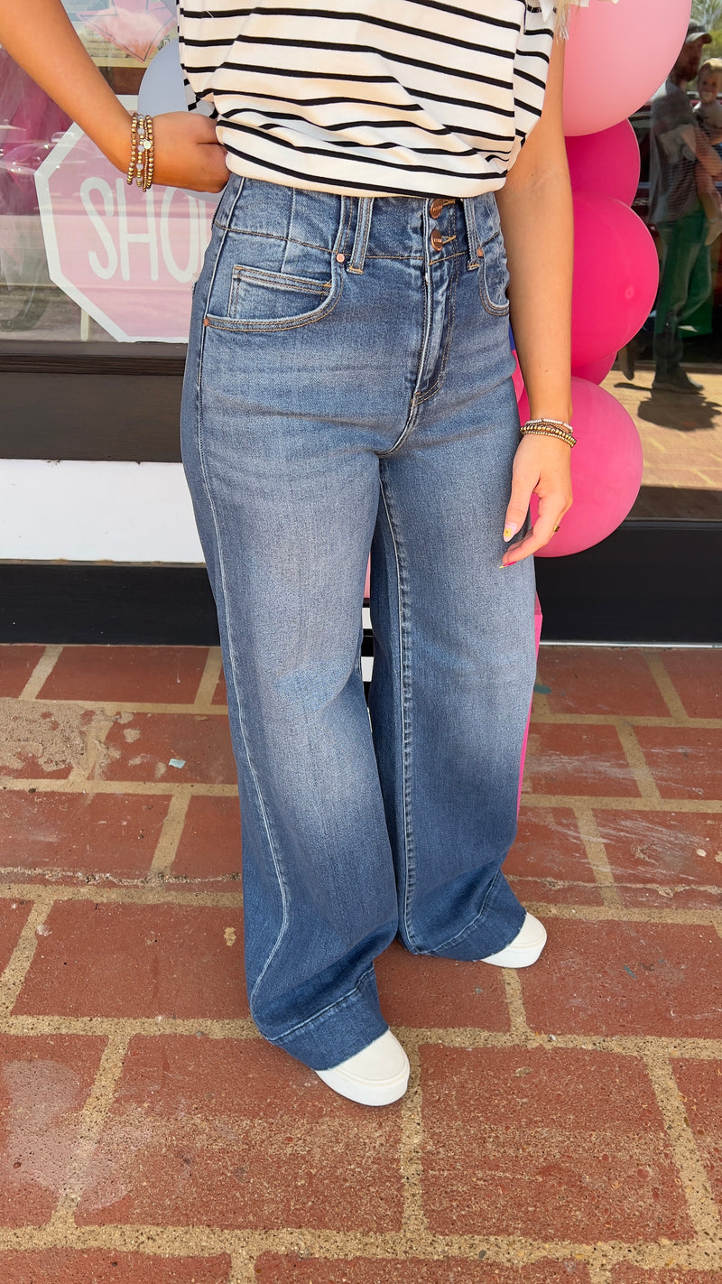 3-21089 Dark Alicia Risen Jeans
