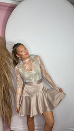 11-19242 Champagne Charli Skirt