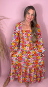 10-7621 Brown Mix Jennifer Dress