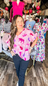 3-7109 Pink Leopard Alex Top