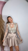 11-19242 Champagne Charli Skirt
