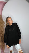 11-21837 Black Janie Top