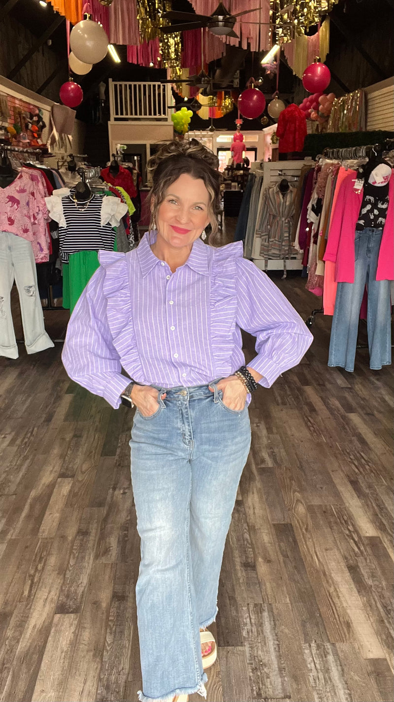 3-11087 Lavender Ashley Top