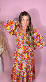 10-7621 Brown Mix Jennifer Dress