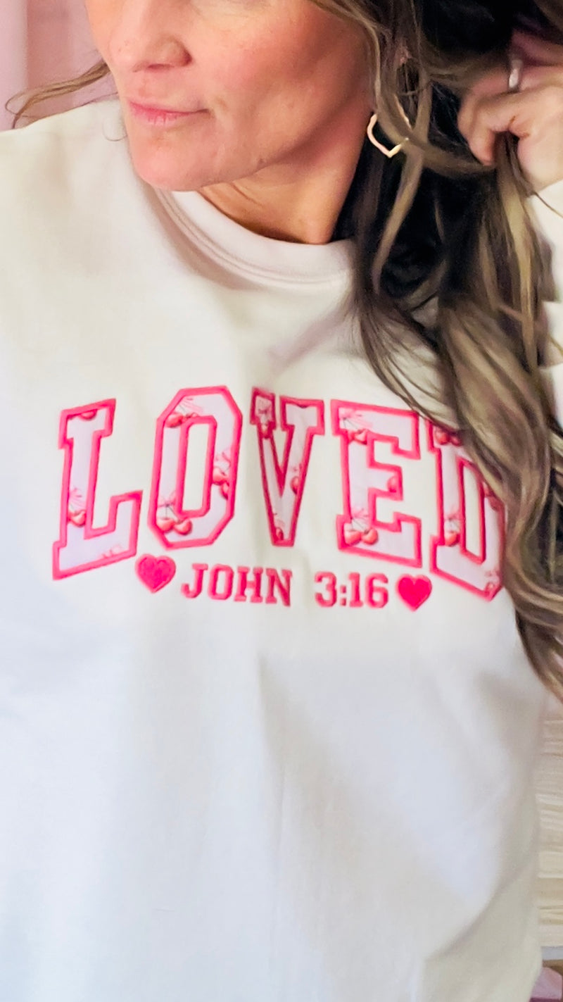 2-John 3:16 Sweatshirt