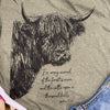 1-Psalms 50:10 Cow T-Shirt