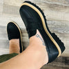 Black Smooth Boost Loafers