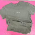 2-From His Love Grey Tee