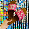 Pink Miami Soda Sandal