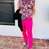 7587-01 Hot Pink Gentry Joggers