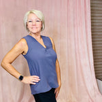 4514 Grey Tilly Top